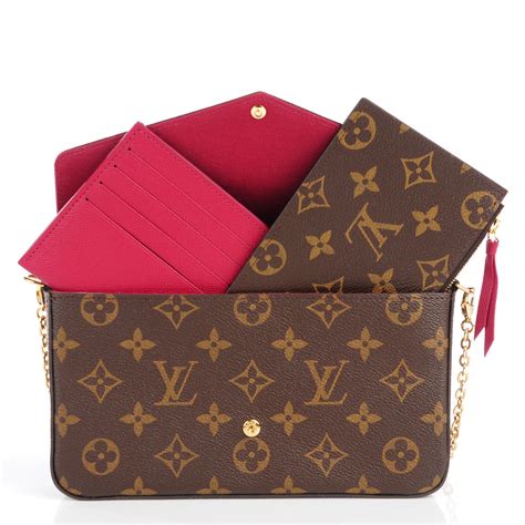 lv felicie chain wallet|louis vuitton félicie.